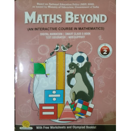 PP Maths Beyond Class - 2 (with Free  Worksheets and Olympiad Booklet)